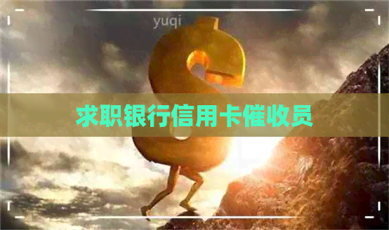 求职银行信用卡员