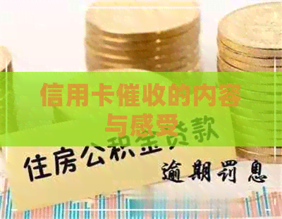 信用卡的内容与感受