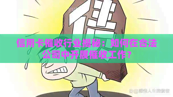 信用卡行业揭秘：如何在合法公司中开展工作？