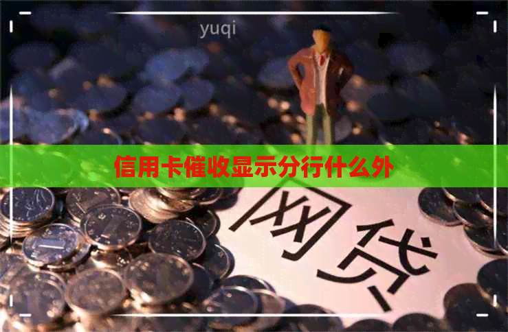 信用卡显示分行什么外