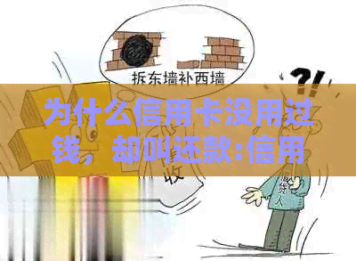 为什么信用卡没用过钱，却叫还款:信用卡未使用产生费用。