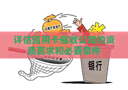 评估信用卡公司的资质要求和必要条件