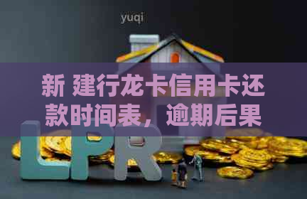 新 建行龙卡信用卡还款时间表，逾期后果与解决策略