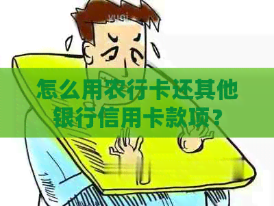 怎么用农行卡还其他银行信用卡款项？