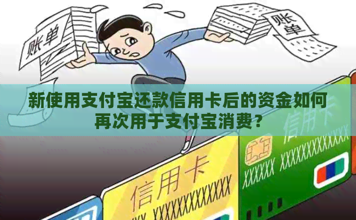 新使用支付宝还款信用卡后的资金如何再次用于支付宝消费？