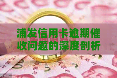 浦发信用卡逾期问题的深度剖析与解决策略