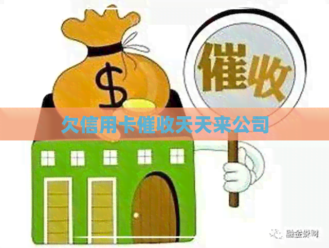 欠信用卡天天来公司
