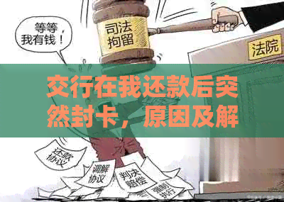 交行在我还款后突然封卡，原因及解决办法