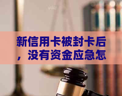 新信用卡被封卡后，没有资金应急怎么办？