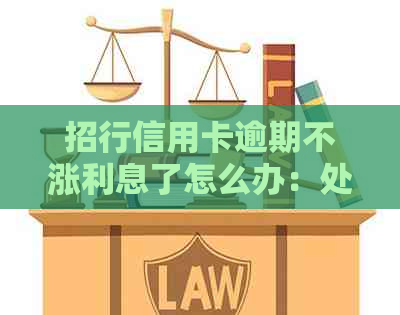 招行信用卡逾期不涨利息了怎么办：处理策略和应对方法