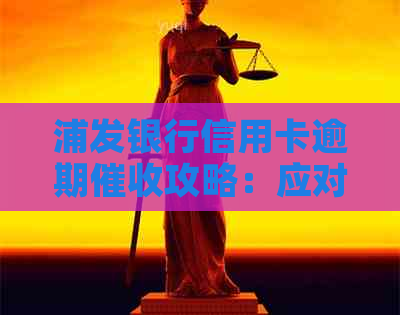 浦发银行信用卡逾期攻略：应对流程与技巧全方位解析
