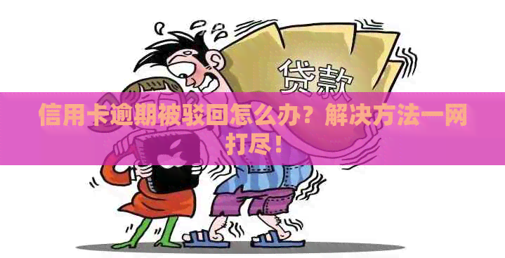 信用卡逾期被驳回怎么办？解决方法一网打尽！