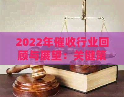 2022年行业回顾与展望：关键策略、挑战与机遇分析