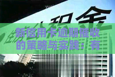 新信用卡逾期的策略与实践：有效的话术技巧与应用分析