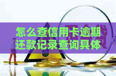 怎么查信用卡逾期还款记录查询具体时间与方式？