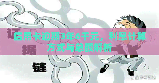 信用卡逾期3年6千元，利息计算方式与总额解析