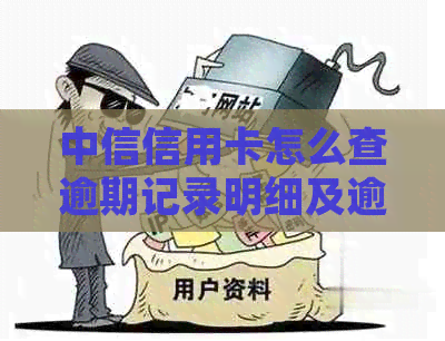 中信信用卡怎么查逾期记录明细及逾期金额