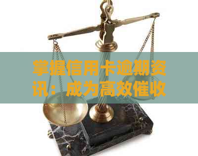 掌握信用卡逾期资讯：成为高效员所需具备的必备素质与能力