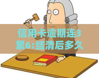 信用卡逾期连3累6:结清后多久可重新办理？2021年逾期3天，3张信用卡受影响