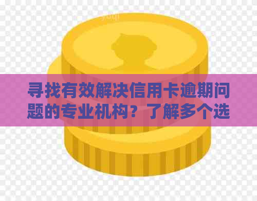 寻找有效解决信用卡逾期问题的专业机构？了解多个选项并对比服务内容