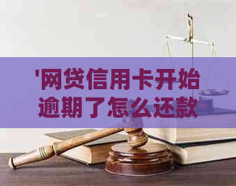 '网贷信用卡开始逾期了怎么还款？如何解决还款难题'