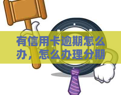 有信用卡逾期怎么办，怎么办理分期？有逾期案例吗？如何停息？