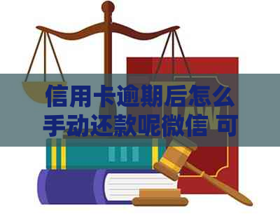 信用卡逾期后怎么手动还款呢微信 可以被简化为 信用卡逾期后怎样手动还款。