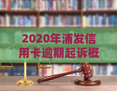 2020年浦发信用卡逾期起诉概率大吗？2020年政策与新法规解读。