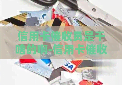 信用卡员是干啥的啊-信用卡员是干啥的啊