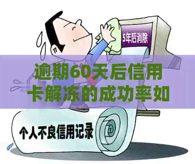 逾期60天后信用卡解冻的成功率如何？了解详细情况和解决方法