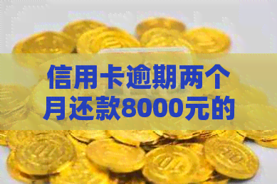 信用卡逾期两个月还款8000元的后果与解决办法，是否影响乘坐飞机？