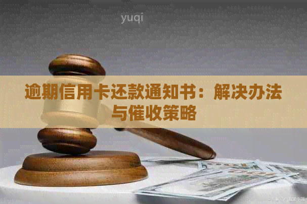 逾期信用卡还款通知书：解决办法与策略