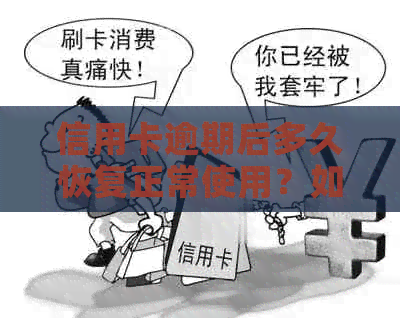 信用卡逾期后多久恢复正常使用？如何修复信用记录并避免逾期再次发生？