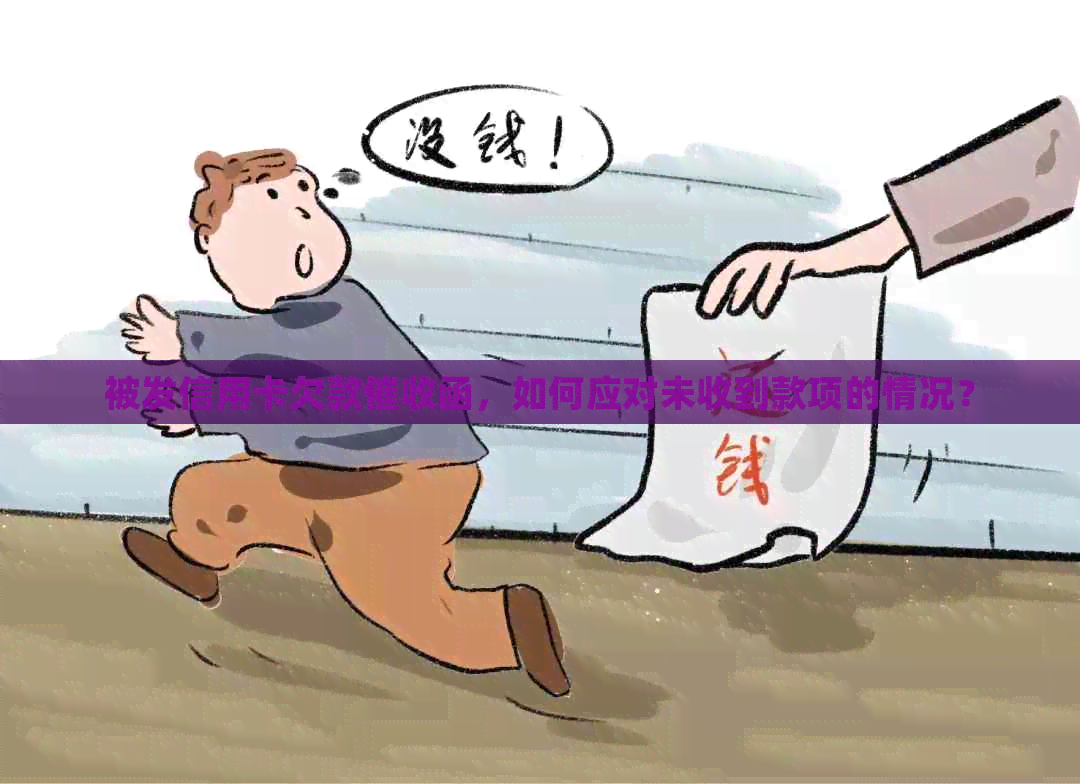 被发信用卡欠款函，如何应对未收到款项的情况？