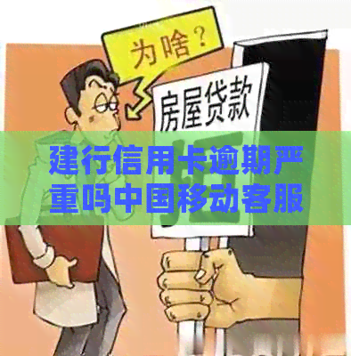 建行信用卡逾期严重吗中国移动客服：2020新规解读与解答