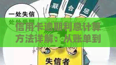 信用卡逾期利息计算方法详解：从账单到罚息一网打尽，让逾期还款不再是负担