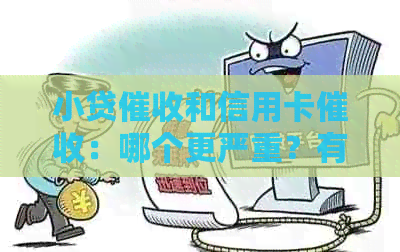 小贷和信用卡：哪个更严重？有什么区别？