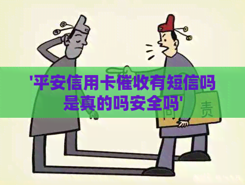 '平安信用卡有短信吗是真的吗安全吗'