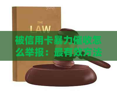 被信用卡怎么举报：最有效方法全解析