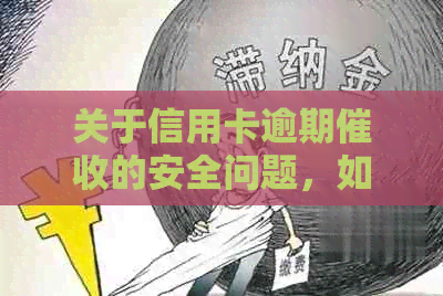 关于信用卡逾期的安全问题，如何在单位和公司之间进行有效处理？