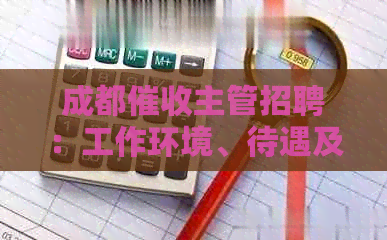 成都主管招聘：工作环境、待遇及要求详解，揭秘成都行业现状。