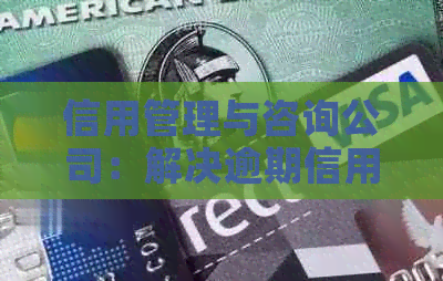 信用管理与咨询公司：解决逾期信用卡债务的专业团队