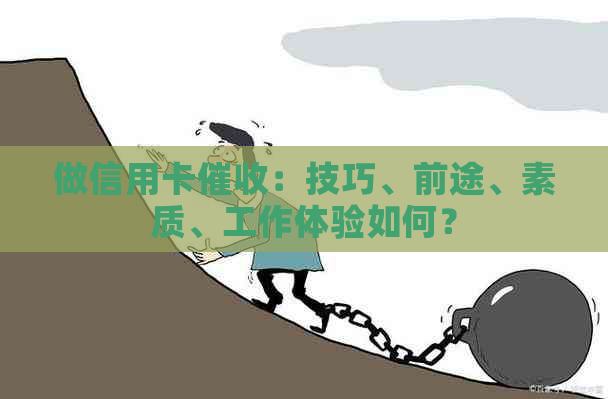 做信用卡：技巧、前途、素质、工作体验如何？