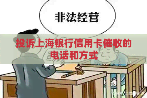 投诉上海银行信用卡的电话和方式