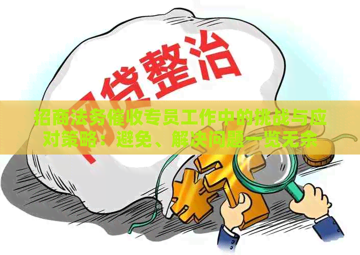 招商法务专员工作中的挑战与应对策略：避免、解决问题一览无余