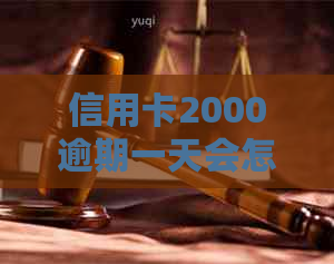 信用卡2000逾期一天会怎么样：利息计算、影响及解决方案全解析