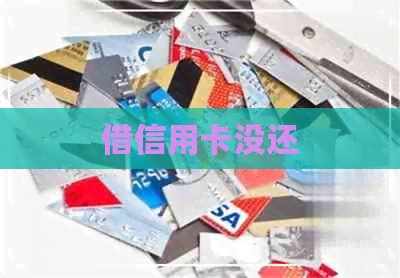 借信用卡没还