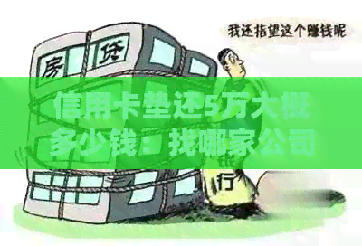 信用卡垫还5万大概多少钱：找哪家公司合适？
