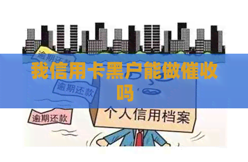 我信用卡黑户能做吗
