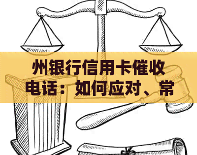 州银行信用卡电话：如何应对、常见问题解答及相关政策解读